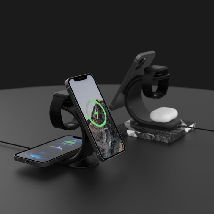 Vinnic | CHOMO 3-IN-1 Magnetic Wireless Charging Dock