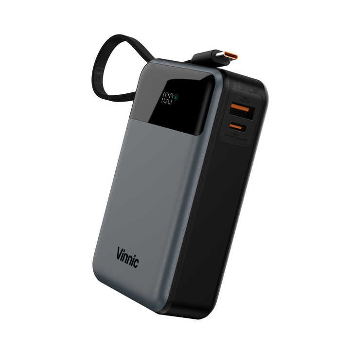 DAMAVAND 2  20,000mAh Powerbank with Built-in 65W USB-C Cable