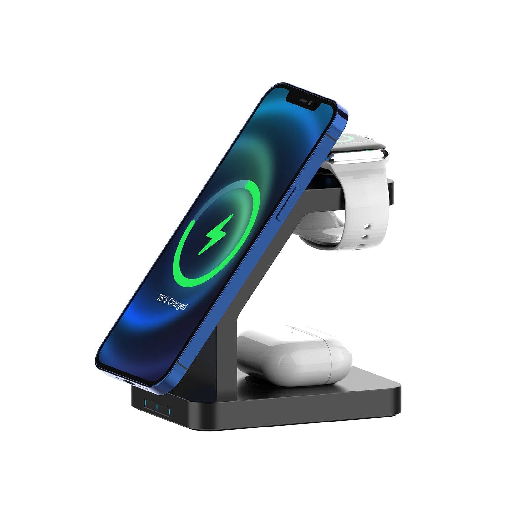 ONTAKE 3-IN-1 magnetische kabellose Ladestation