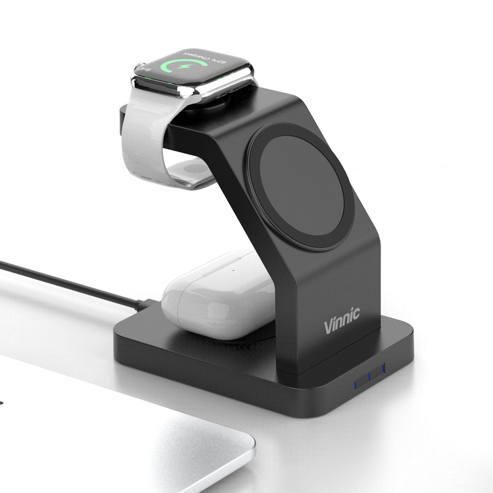 ONTAKE 3-IN-1 magnetische kabellose Ladestation