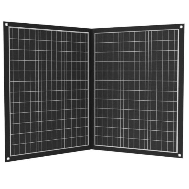 This 120 Watt portable Solar Panel is lightweight, flexible and powerful enough to charge you Vinnic Powerstation right on the go
