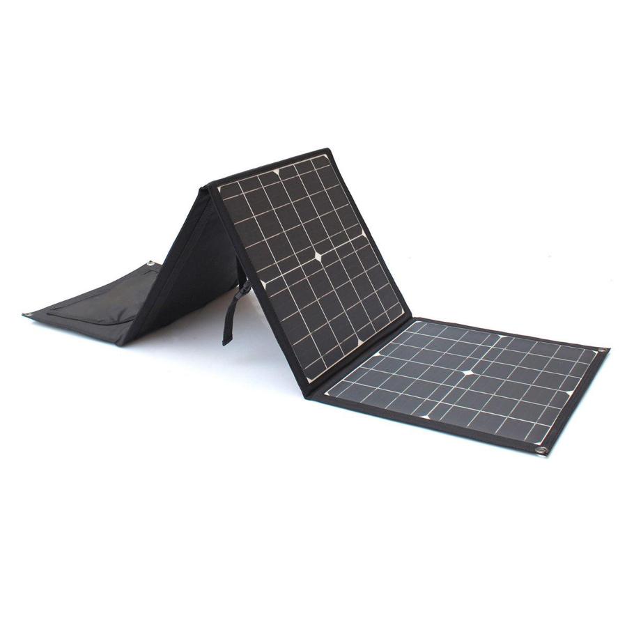 Vinnic VPPS-SP60W is a 60 Watt lightweight foldable waterproof flexible and still easy to carry solar panel with USB ports